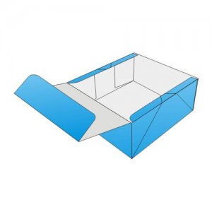 Four Corner Tray with Lid - Advance Paper Box - Winnipeg, Canada