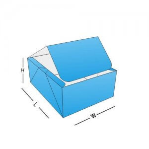 Four Corner Tray with Lid - Advance Paper Box - Winnipeg, Canada
