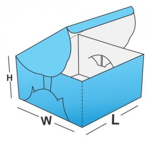 Self Lock Cake Boxes - Advance Paper Box - Winnipeg, Canada